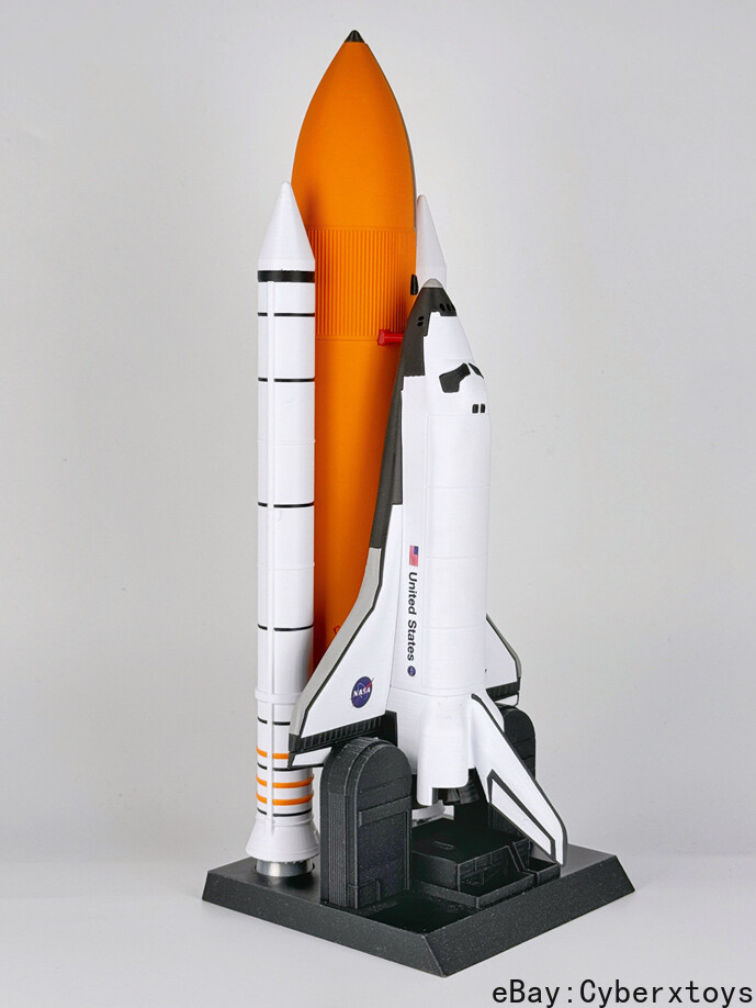1:200 Scale NASA Space Shuttle Model Painted Finished