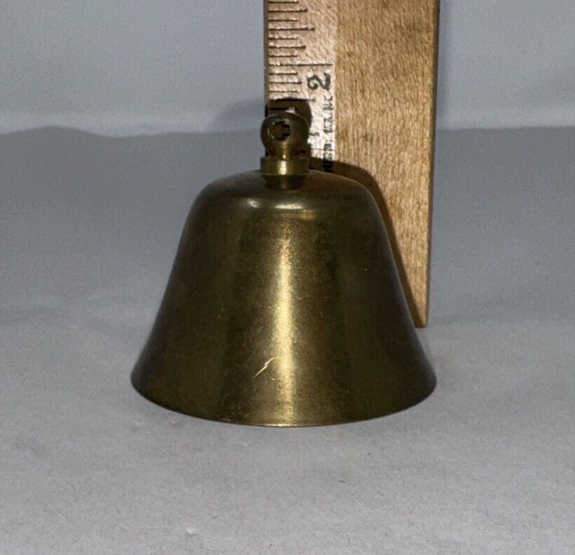 2" Made in Hong Kong Brass Bell