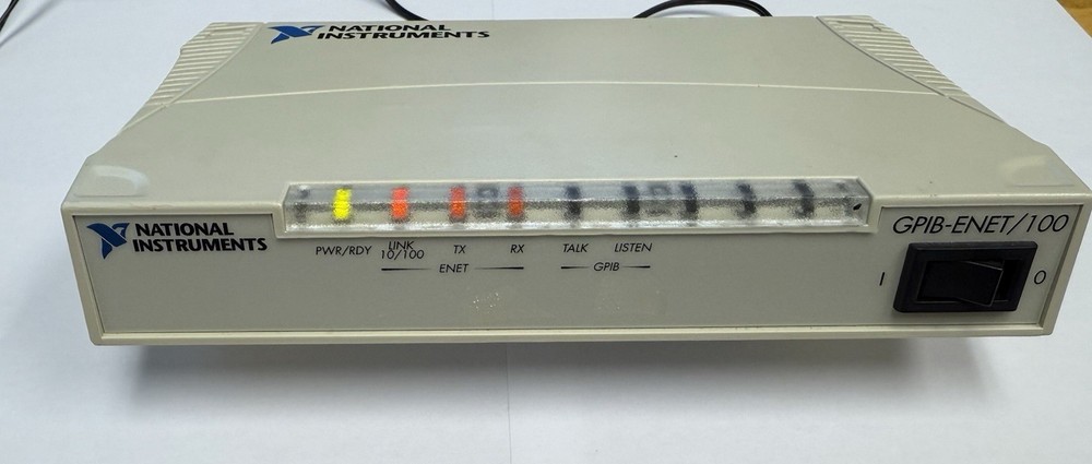 National Instruments GPIB-ENET/100 Ethernet Controller Unit TESTED