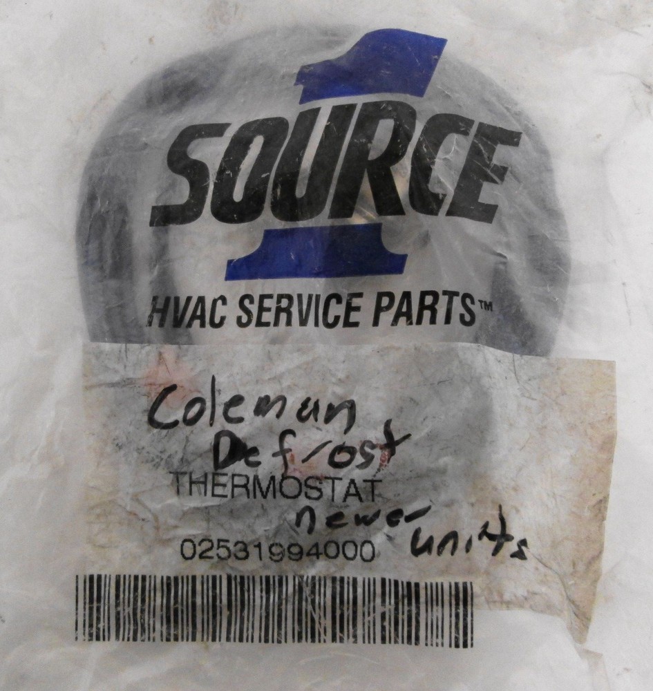 Source 1 02531994000 Thermostat