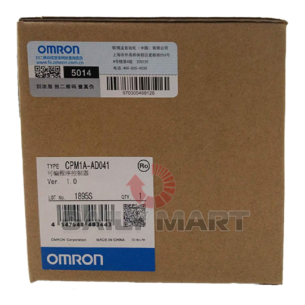 New In Box OMRON CPM1A-AD041 Analog Module