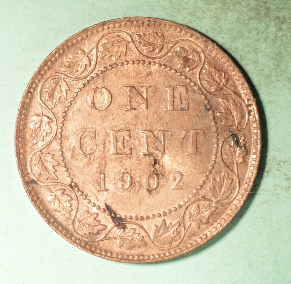 1902 - Canada Large Cent  - INV#D-183