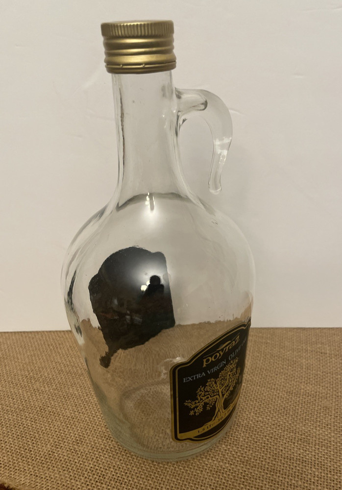 Poyraz Extra virgin olive oil Bottle - Empty - Decorative Modern Bottle