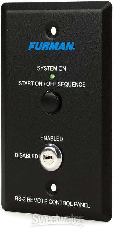 Furman RS-2 Key Switched Remote System Control Panel