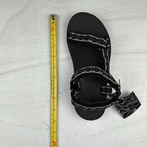 Pulltop Jolin Men’s Sandal Black/White sz 4
