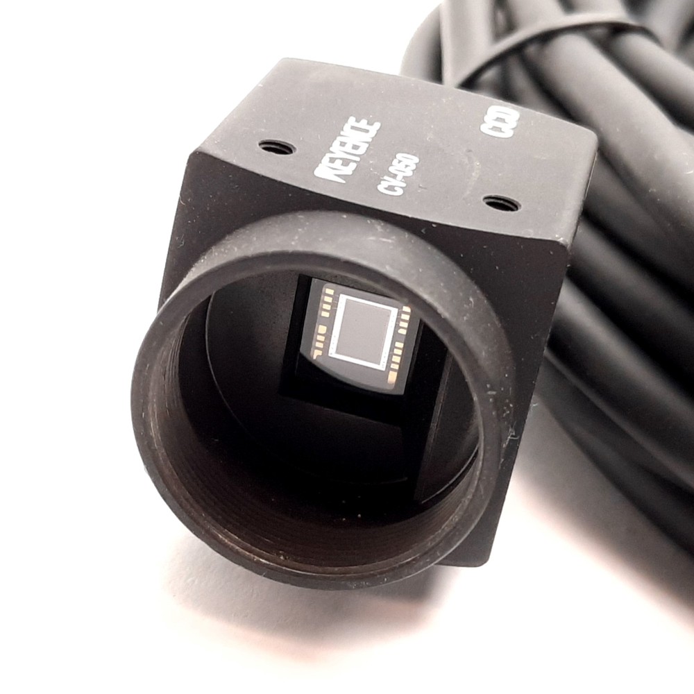 Keyence CV-050 High Speed Intuitive Camera, Color, Machine Vision 1/3" CCD
