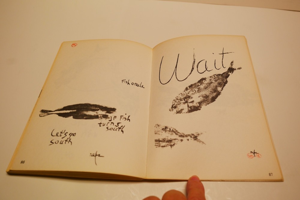 Gold and Fish Signatures - Tuttle - 1969