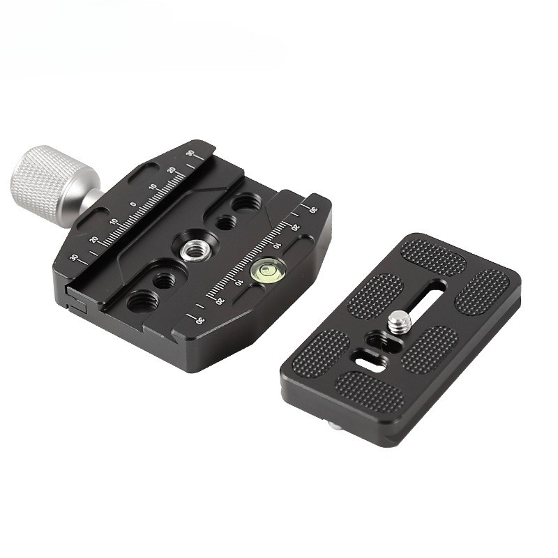 Camera quick-release plate clamp, tripod head quick conversion clamp camera base
