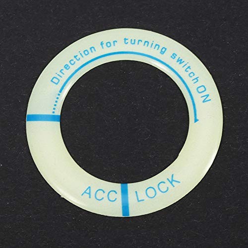 Ignition Switch Decoration Ring,Luminous Night Ignition Switch Button Cover
