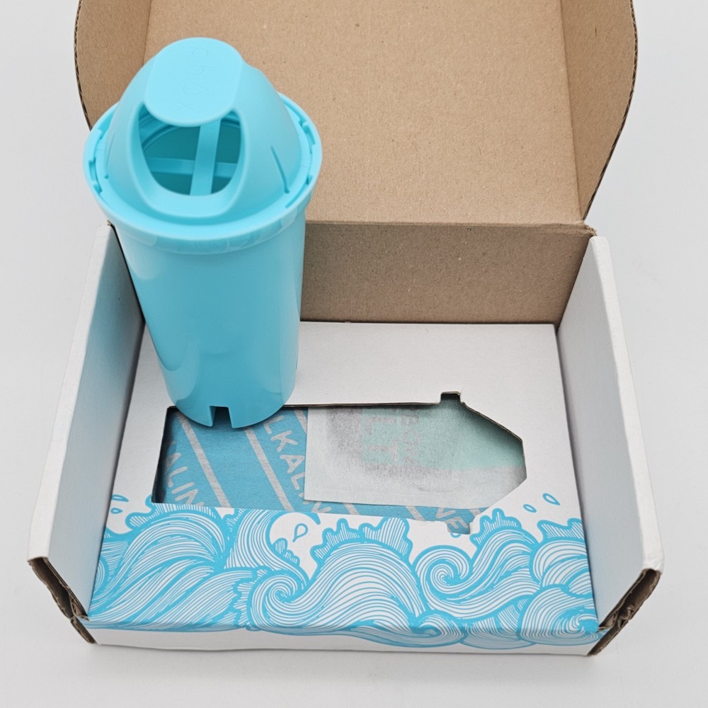 Phox Refillable Water Filter Cartridge for Brita Classic Pitcher w/ Alkaline PK