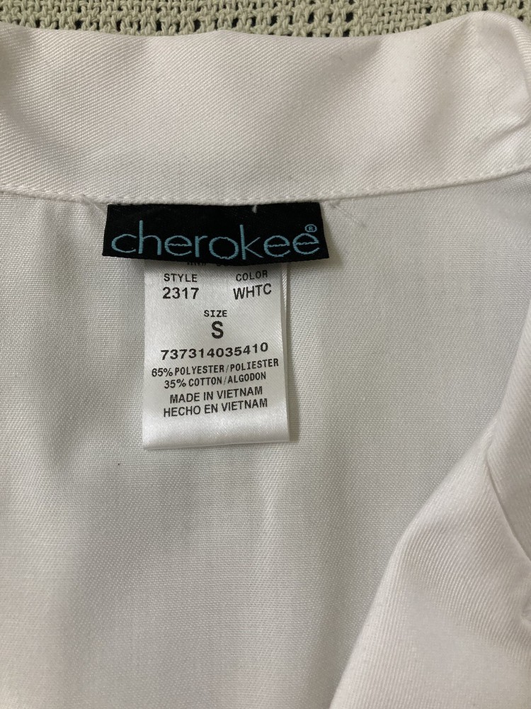 Cherokee 29" Medical Coat White