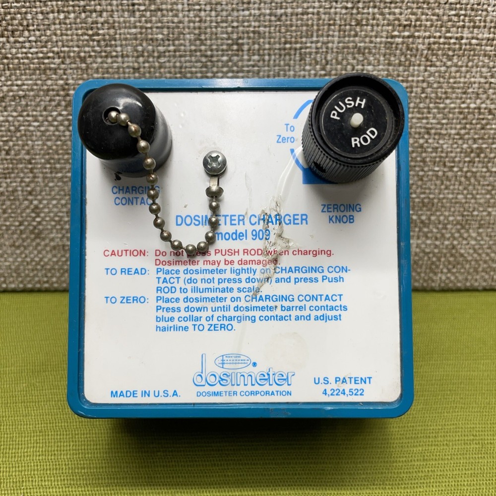 Dosimeter Charger Model 909, All tested working.