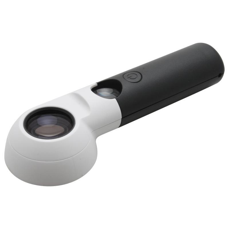 Aven 26053 Hand Held Magnifier 10x/30x With LED Light
