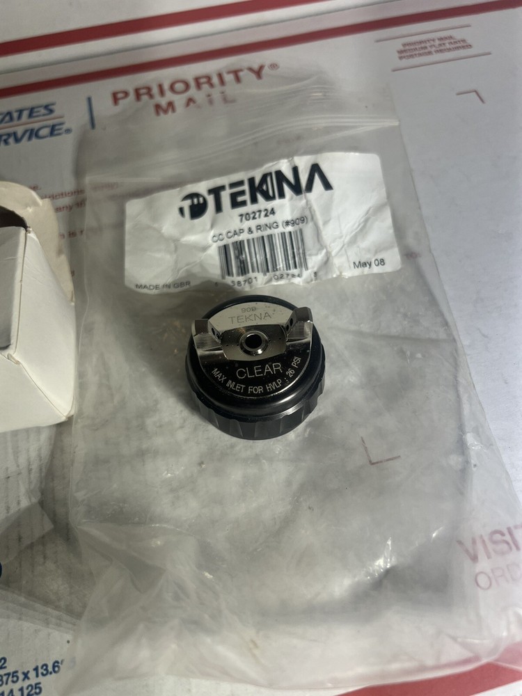 Devilbiss Tekna 702724 CC Cap& Ring (#909)