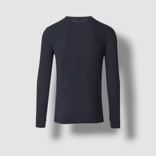 32 Degrees Cool Men's Blue Undershirt Base Layer Pullover Crew Neck Shirt Size L