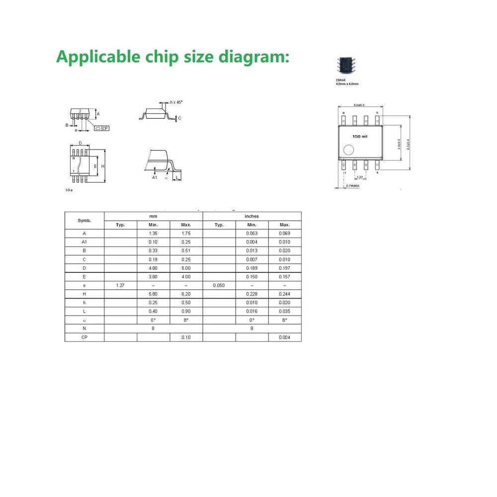 2 Pcs SOIC8 SOP8 to DIP8 Socket Converter Module Programmer Output Power...