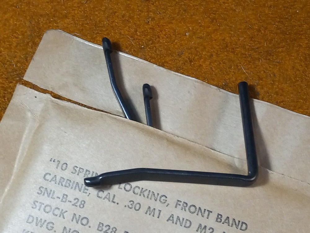M1 Carbine Barrel Band Spring USGI NOS
