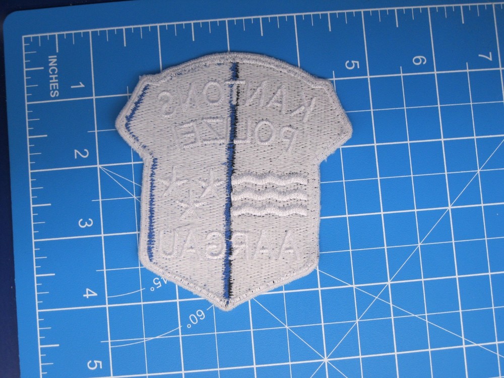 Aargau Switzerland Police patch