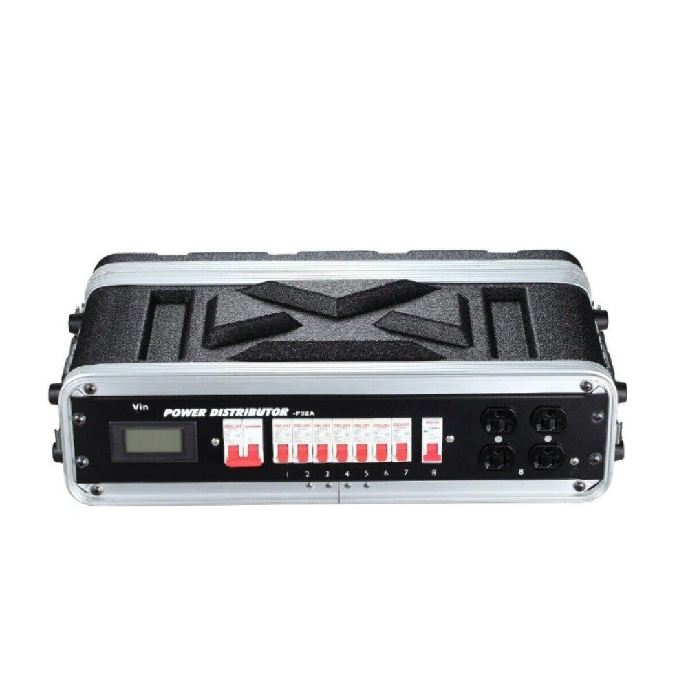 Aluminum Three Phase Power Distributor Box Edison Power Distribution Box