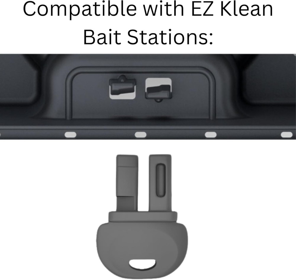 Durable Replacement Key for EZ Klean Rat Bait Stations & Exterminator's Choice