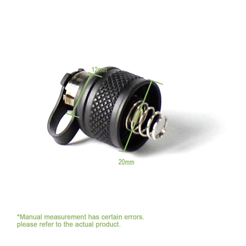 Tactical Flashlight Tail Cover Switch PLHV2 M952 Light Tail Cap Control