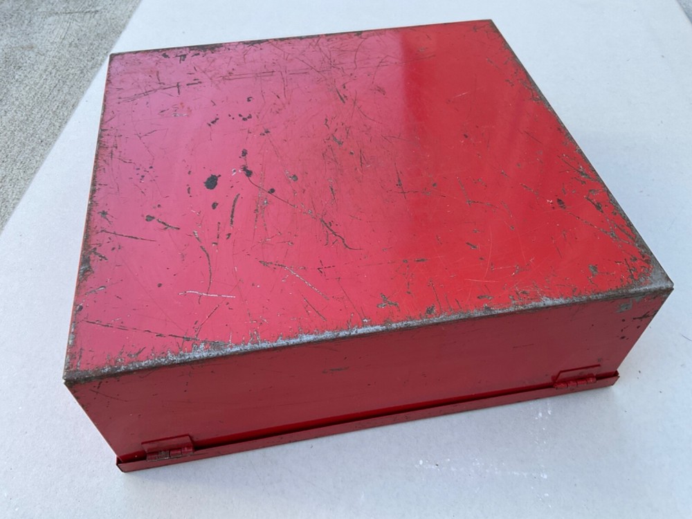 Vintage Matco Tools Metal Tool Box 11 x 12 x 4 “