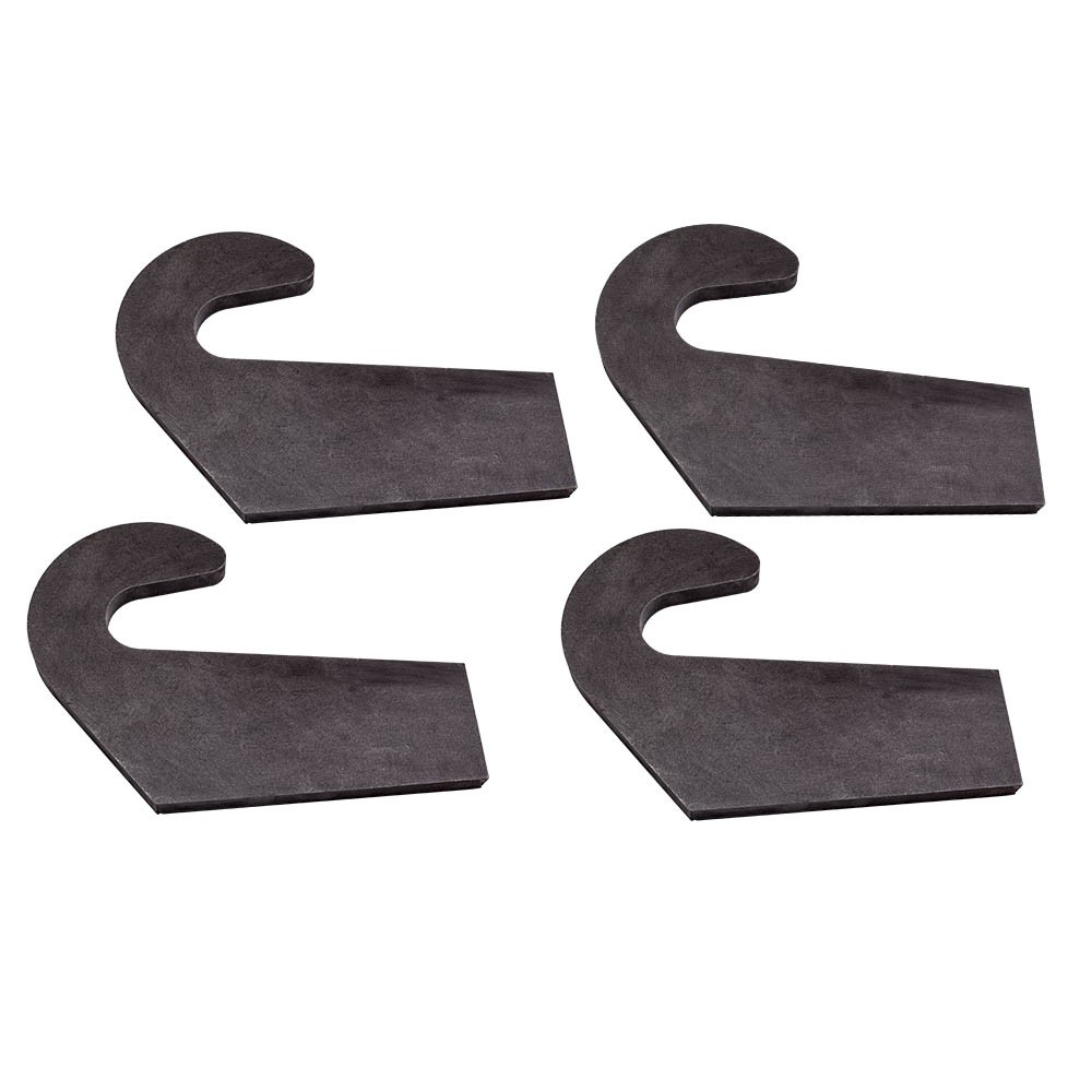 Heavy Duty Bucket Fork Brackets 6500lbs for Excavator Loader Quick Attach