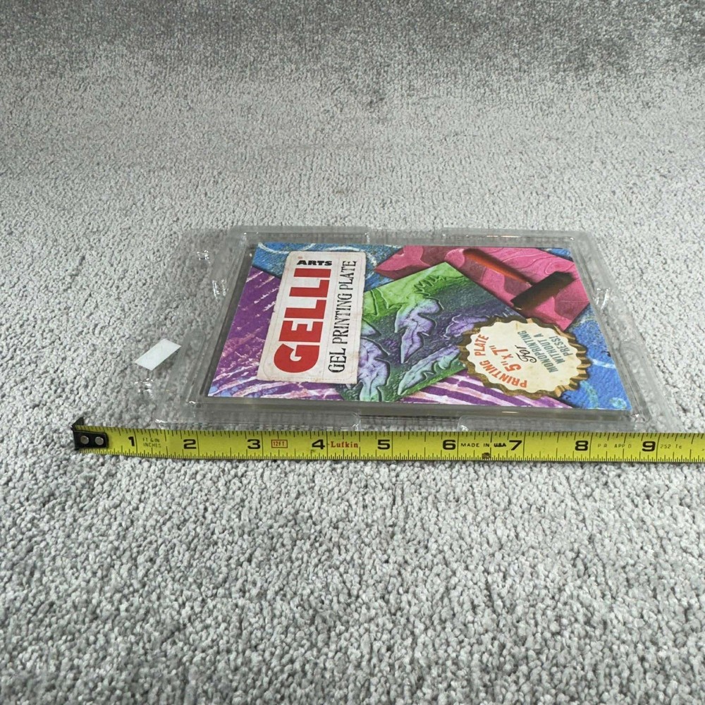 Gelli Arts Gel Printing Plate Clear Monoprinting Tool - Small