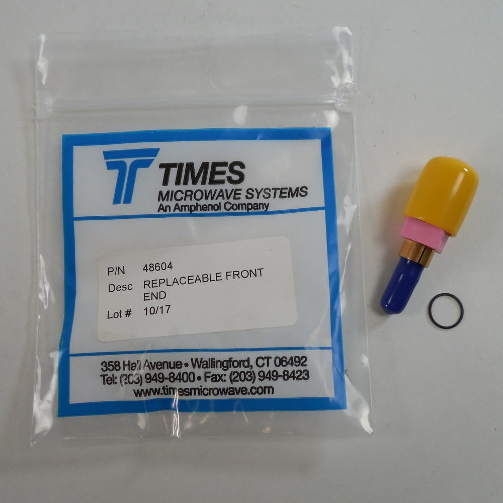 Times Microwave 48604 Replacement Front End TMS Type M8 Plug NOS