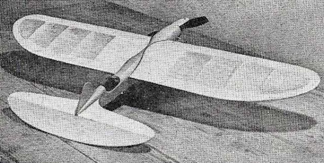 Bumblebug C/L 28" Wingspan RC Model Airplane Printed Plans & Templates