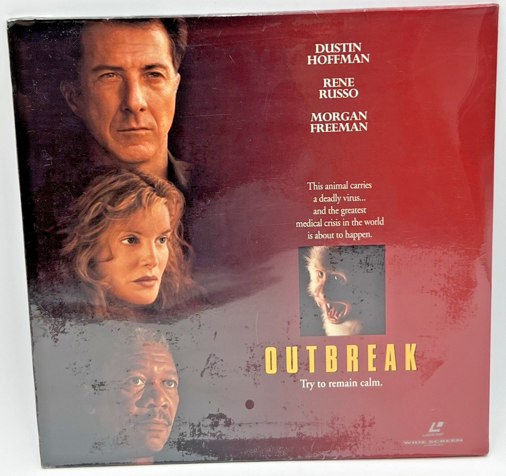 (7) NEW SEALED LASERDISC LD- STARGATE, RIVER WILD, OUTBREAK, UNDER FIRE