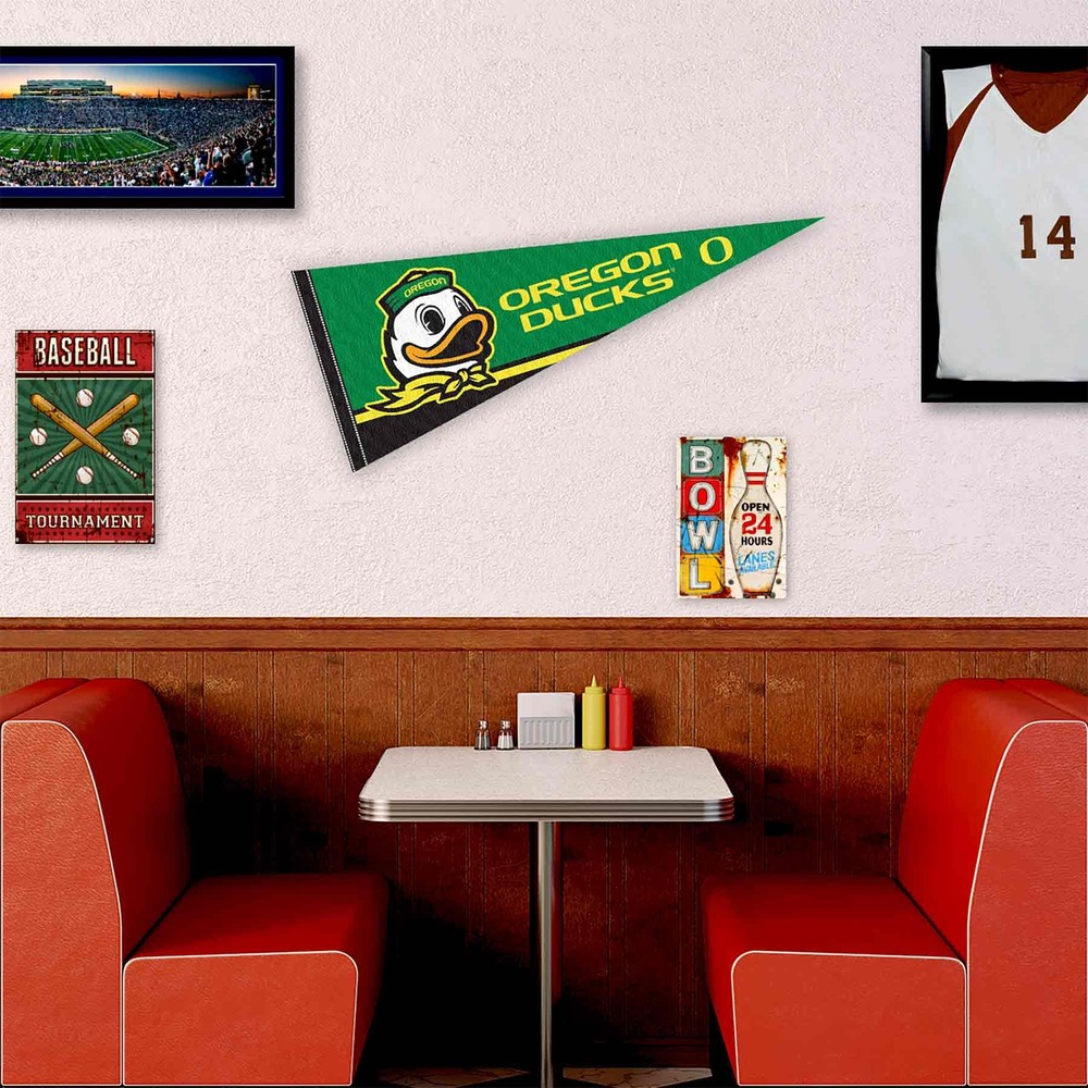 Oregon Mascot Logo Full Size Pennant