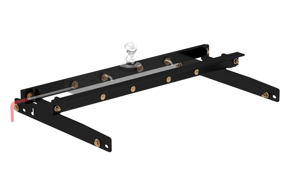 CURT 60635 Double Lock Gooseneck Install Rail Kit