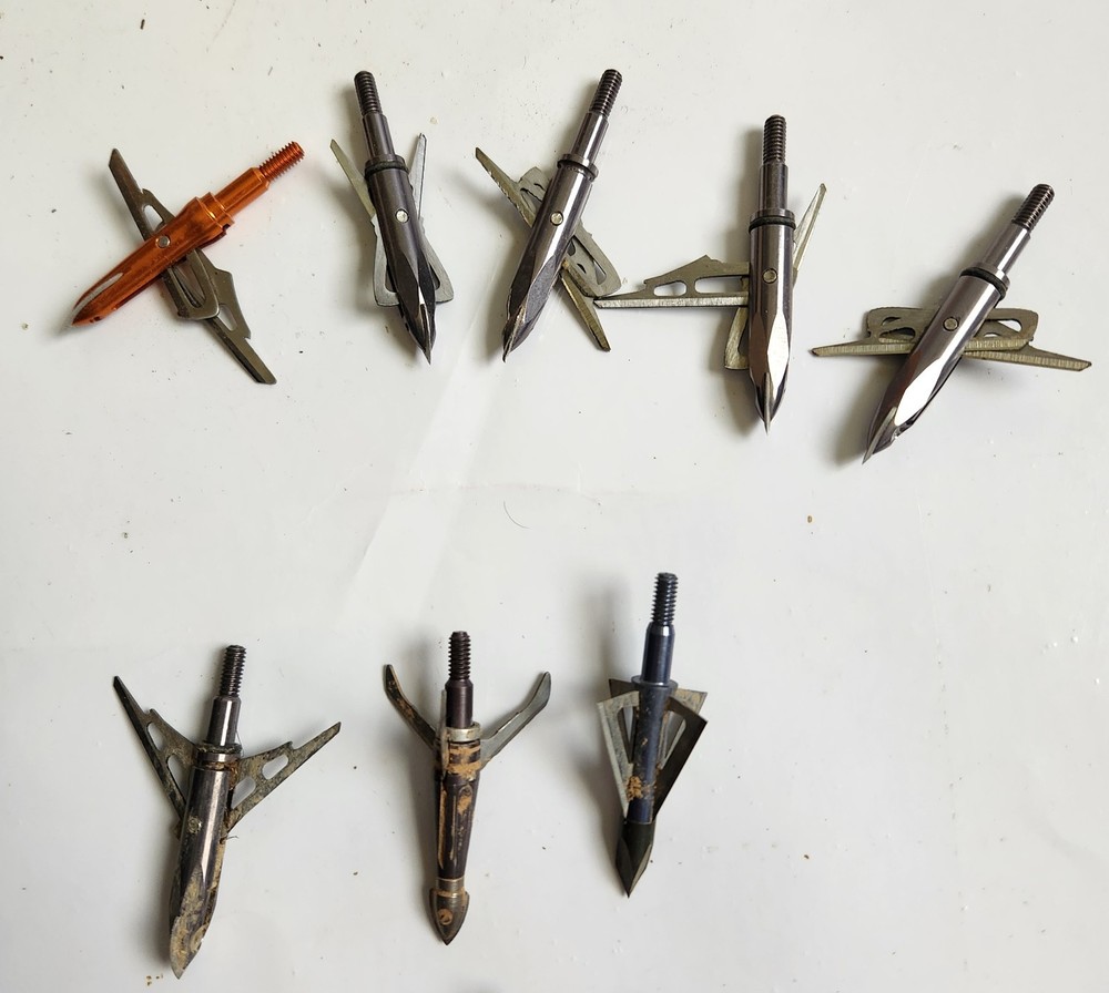 Mixed Broadhead Lot Muzzy & others
