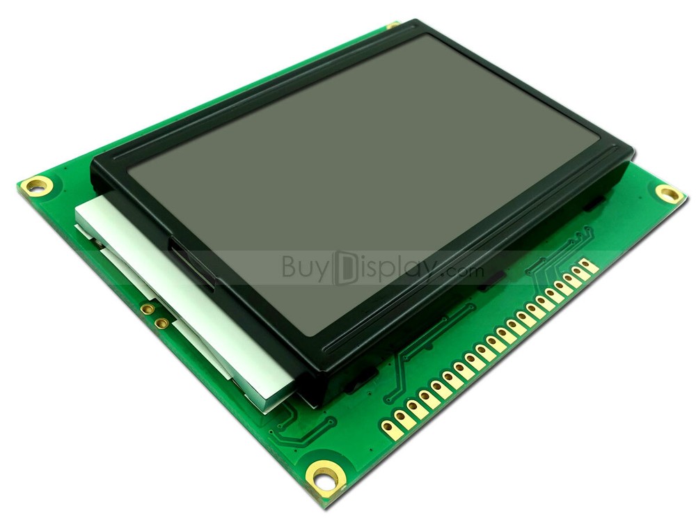 128x64 LCD Module Display LCM,ST7920 Controller,Paraller+Serial white on Black