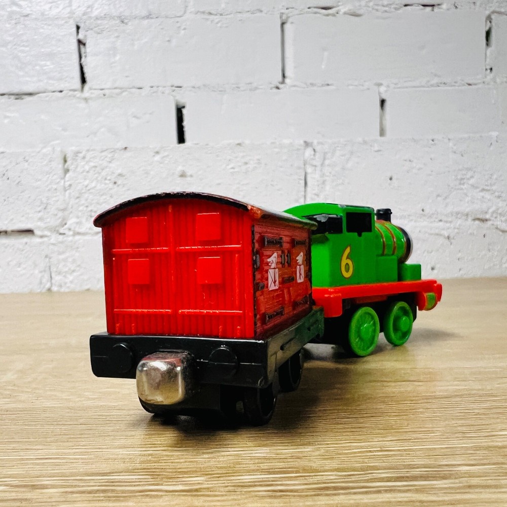 Pullstring Motorised Percy Thomas Take N Play Along Diecast Metal Push Trains