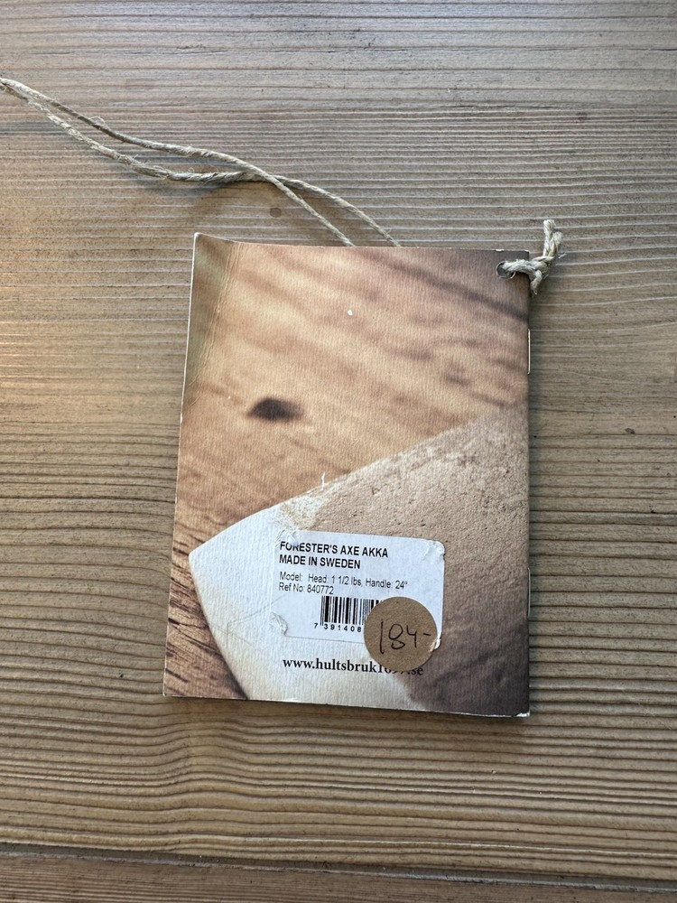 Hults Bruk Axe Manual