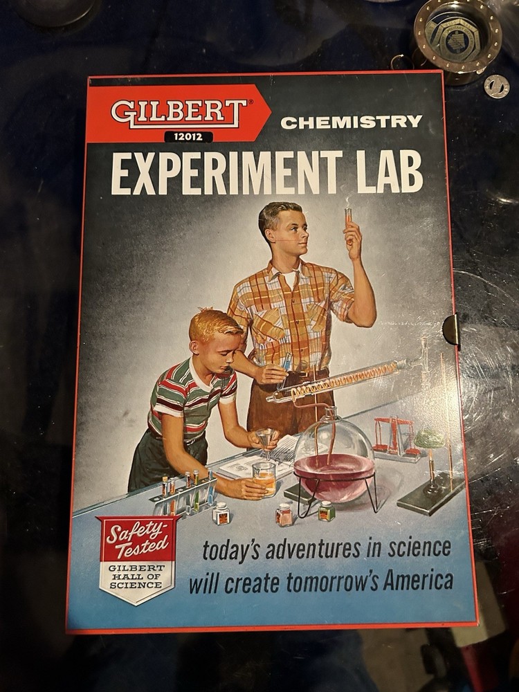 Vintage Gilbert Chemistry Experiment Lab 12012 Science Kit