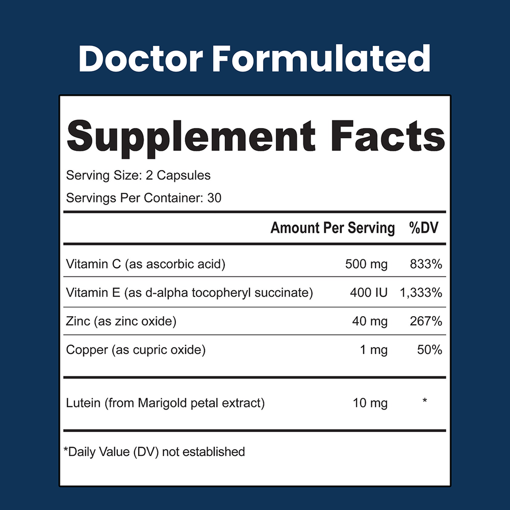 VisiVite® AREDS Lutein+ Eye Vitamin Formula
