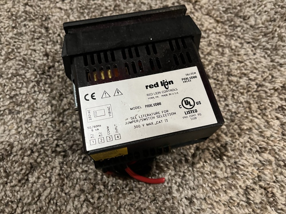 Red Lion Controls PAXLVD00 Digital Panel Meter