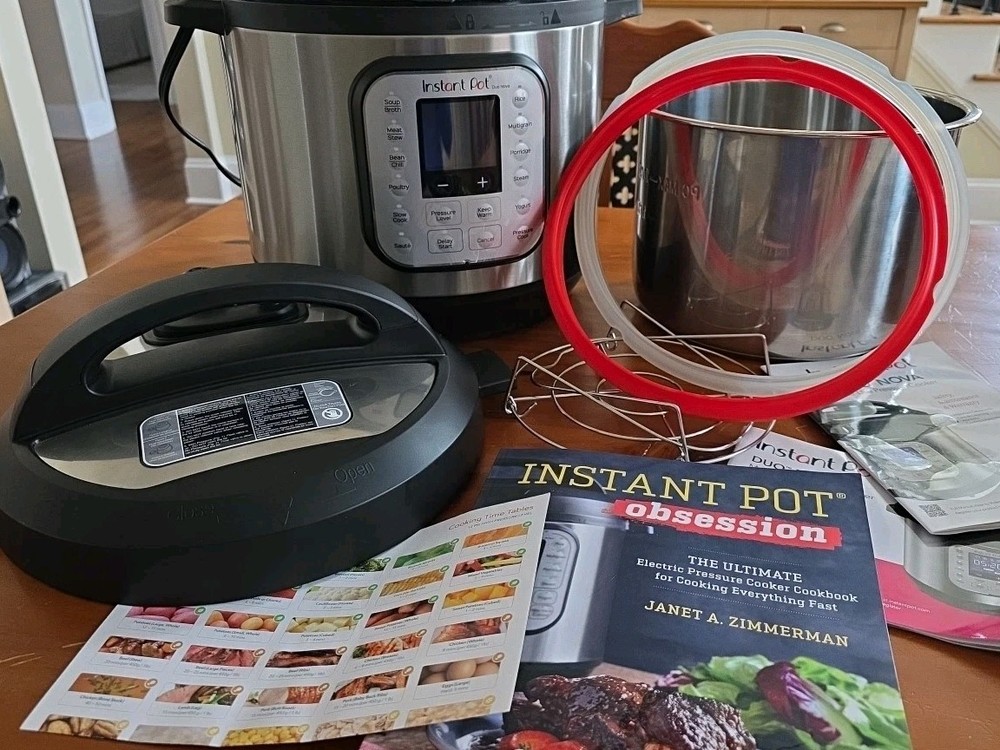 Instant Pot Duo Nova  80 8 Quart Multi Use Pressure Cooker 12 Smart Programs