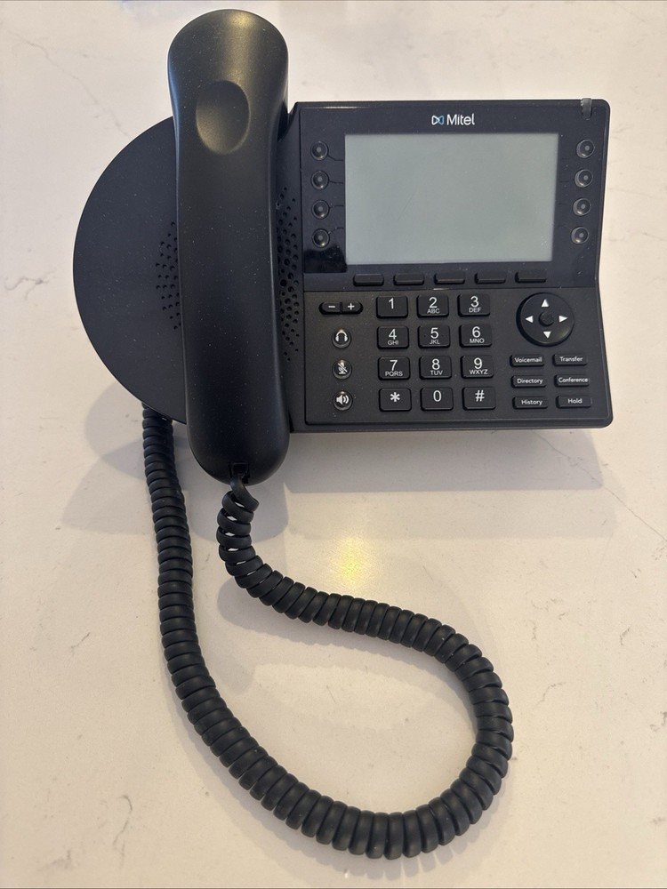 Mitel IP480 VoIP System Phone POE Black