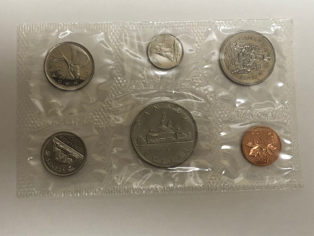 CANADA 1968 Uncirculated Proof Like Set