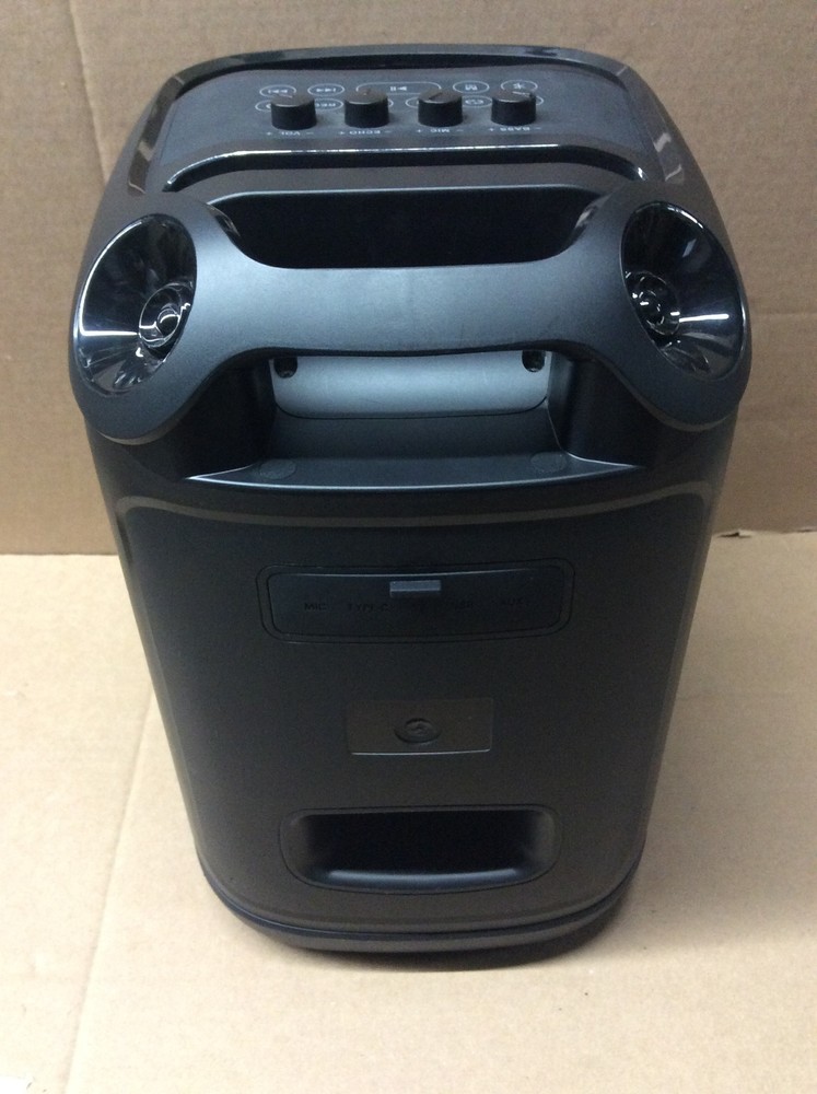 Waterproof Karaoke Bluetooth speaker with LED, Echo, TWS TF Card, mic input