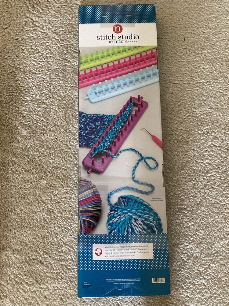 Stitch Studio Large Rectangular Loom Set~4 Looms~Brand New In Box