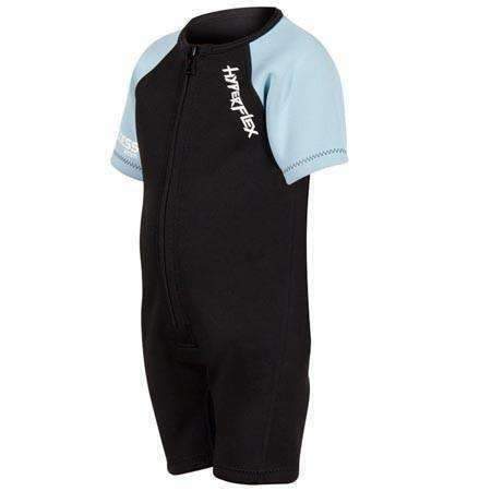 Hyperflex Acess Child's 2mm Front Zip Springsuit, Black/Powder Blue