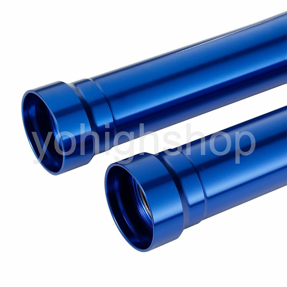 Front Outer Fork Tube For YAMAHA YZF R1 2009 2010 2011 2012 2013 2014 Blue Pipe