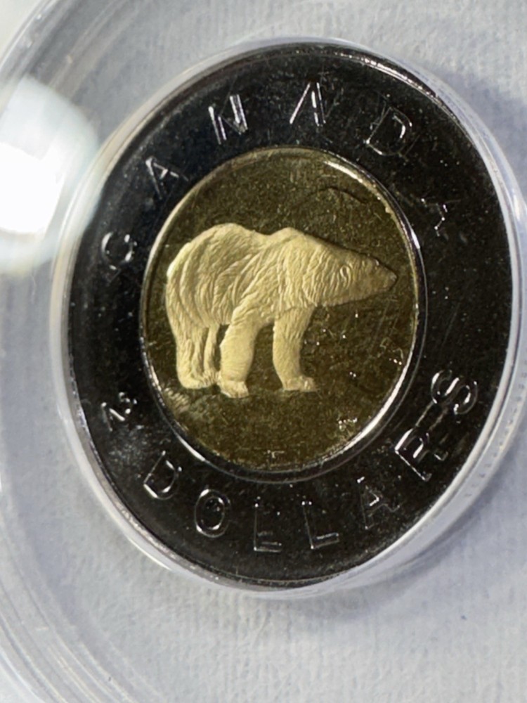 2001 Canada $2 Toonie Graded MS 67 by ANACS