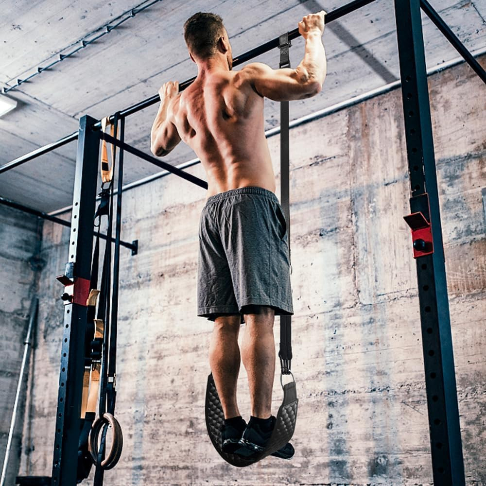 48" Ceiling Mounted Pull up Bar, Heavy Duty Multi-Grip Chin up Bar,Mounted Pullu