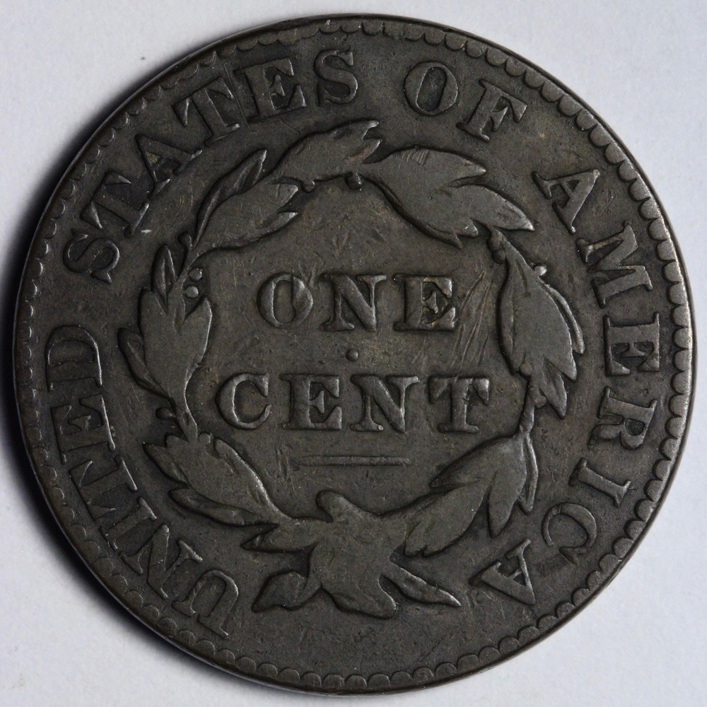 1829 Coronet Head Large Cent FINE E146 YYGNM